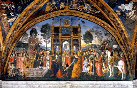Pinturicchio - St Catherine's Disputation - WGA17820