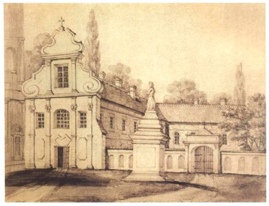 Pinsk, Listoŭskaja, Franciškanski. Пінск, Лістоўская, Францішканскі (N. Orda, 1871)