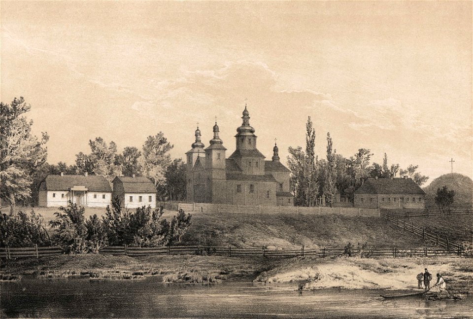Pinsk, Pina-Lešča, Bazylanski. Пінск, Піна-Лешча, Базылянскі (N. Orda, 1875)