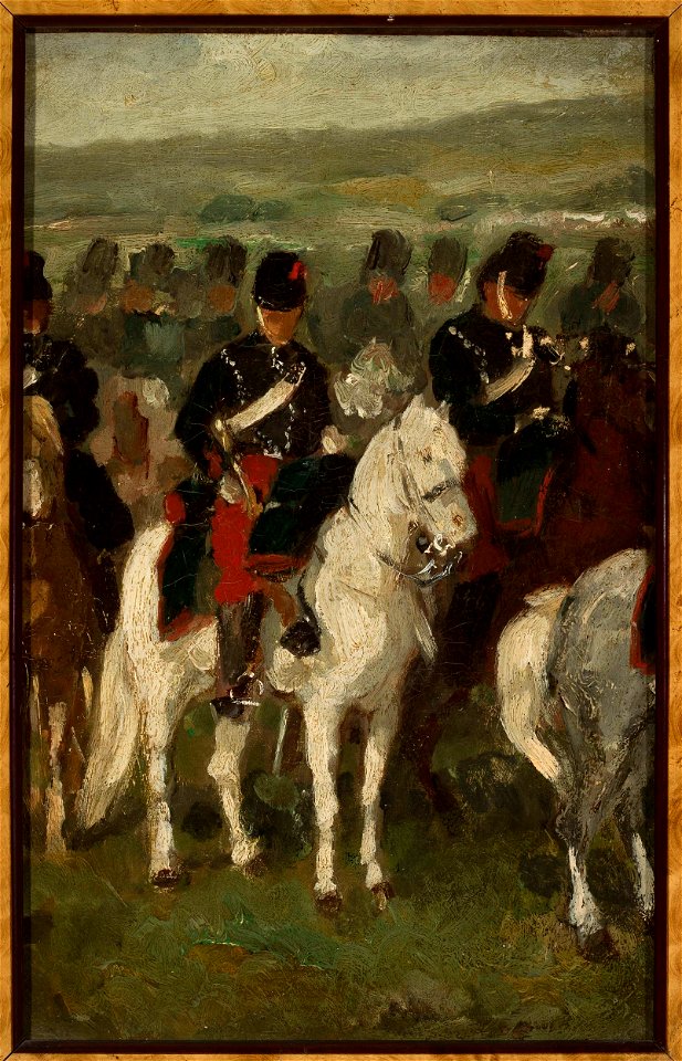 Piotr Michałowski - Cavalry - MP 594 MNW - National Museum in Warsaw