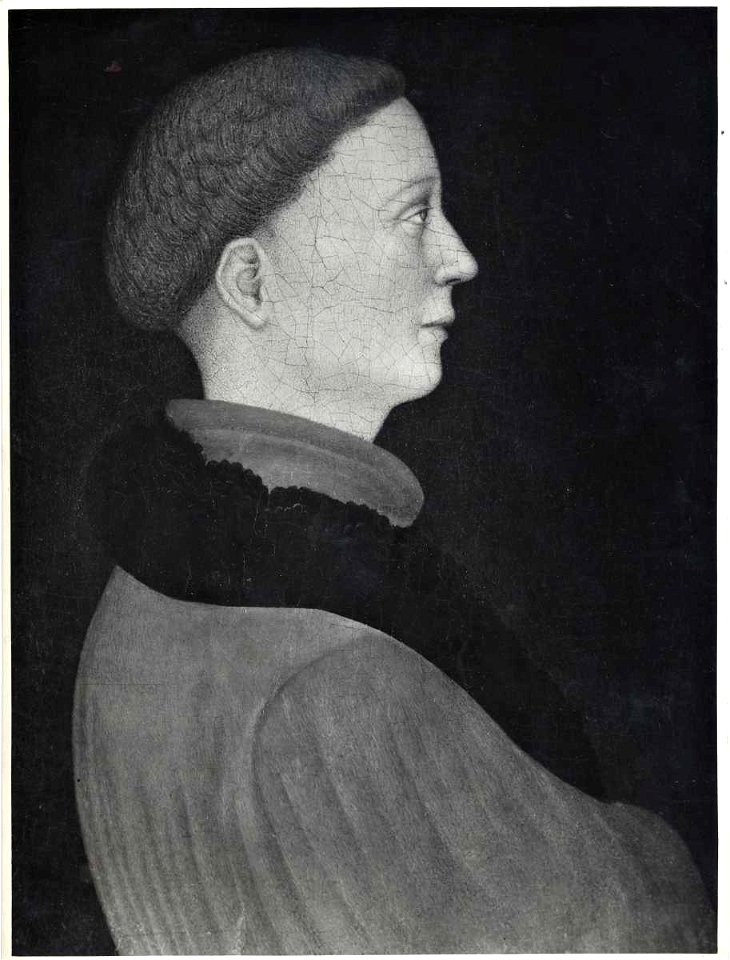 Pisanello - Ritratto di giovane di profilo, Collezione privata, Bergamo