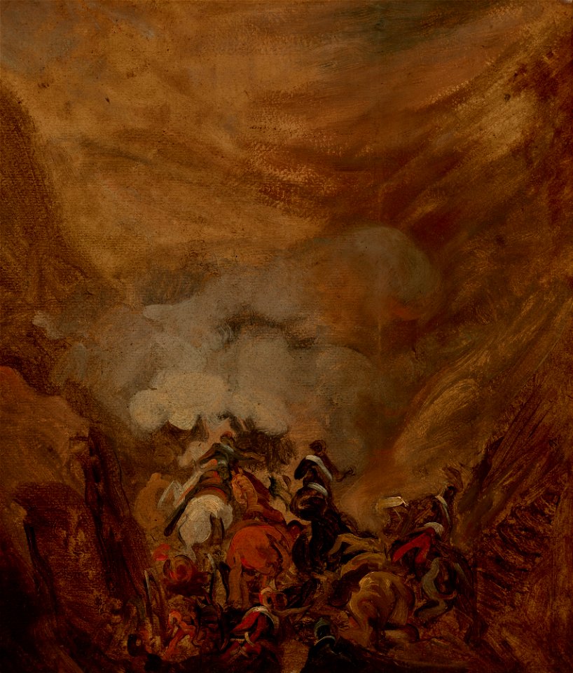Piotr Michałowski - Charge in the Gorge of Somosierra - MNK II-a-756 - National Museum Kraków