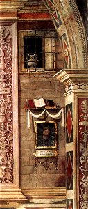 Pinturicchio - The Annunciation (detail) - WGA17773. Free illustration for personal and commercial use.
