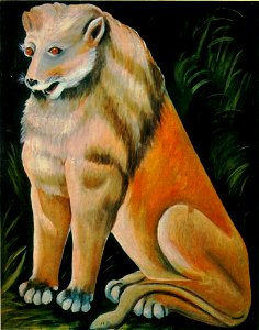 Pirosmani. Lion