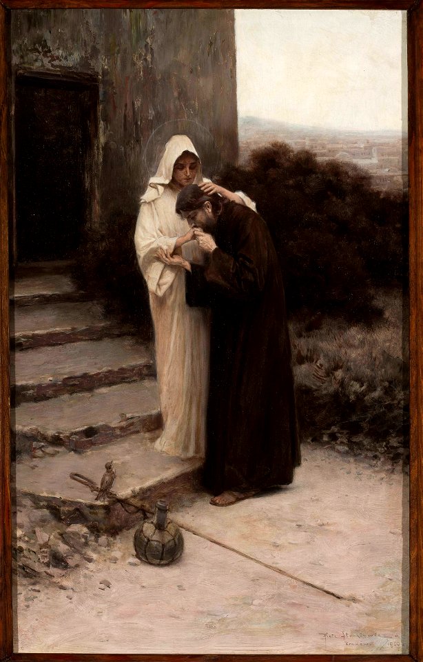 Piotr Stachiewicz - Christ's farewell to Mary - MP 212 - National Museum in Warsaw