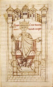 PippinImperialChronicleCorpusChristiCollegeMS373Fol14