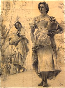 Pio Joris – Donne della campagna romana