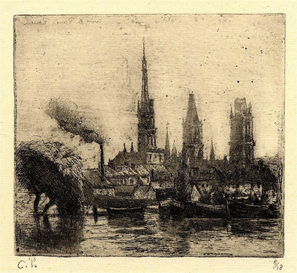 Pissarro - Cours-la-Reine, 1924,0512.20