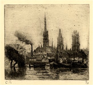Pissarro - Cours-la-Reine, 1924,0512.20