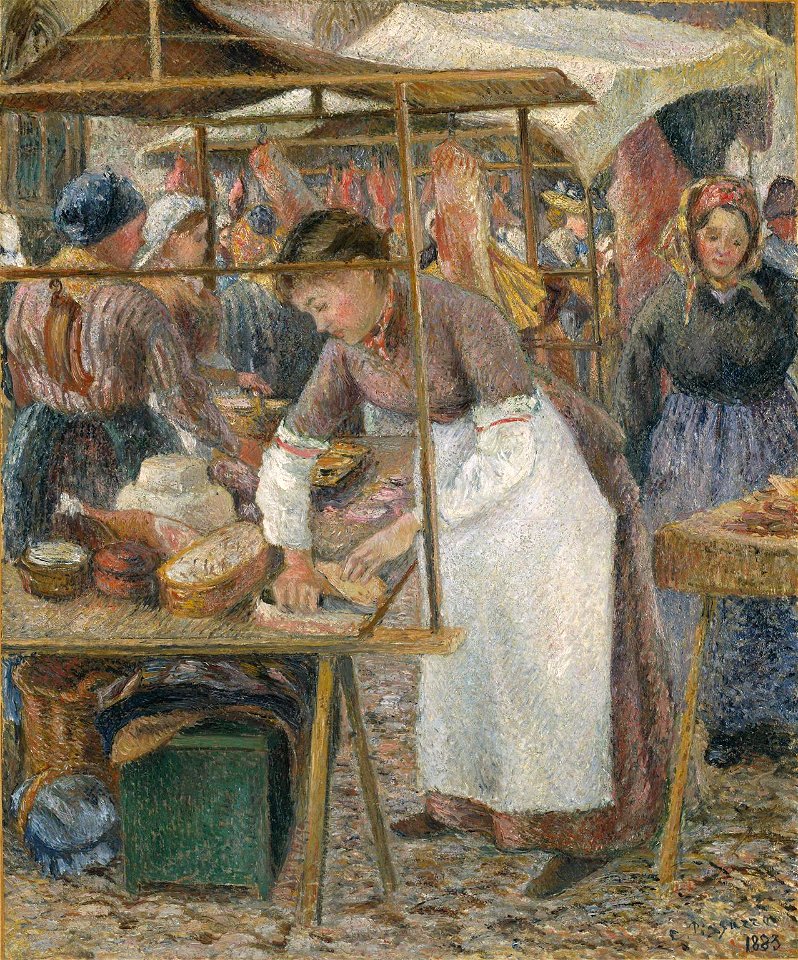 Pissaro - La Charcutière 1883