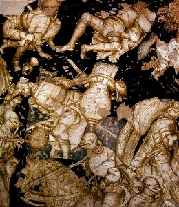 Pisanello - Tournament Scene (detail) - WGA17881