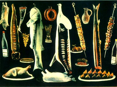 Pirosmani. still life