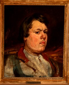 Piotr Michałowski - Farm-hand, portrait study - MP 584 MNW - National Museum in Warsaw