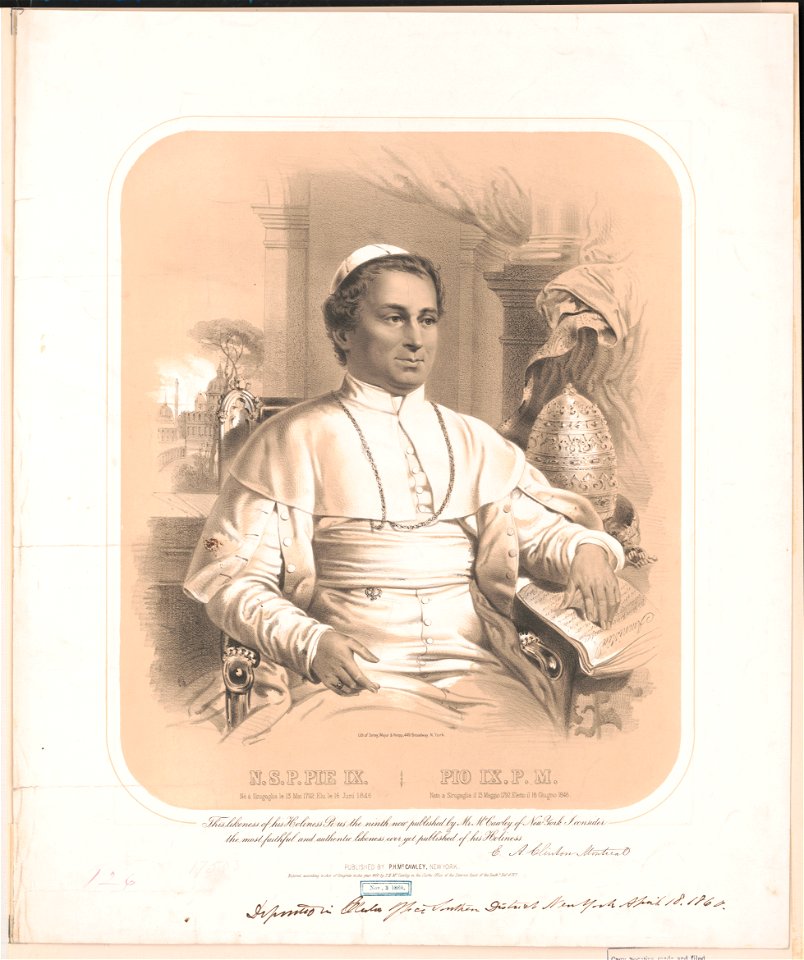 PIO IX. P.M. LCCN2003664165