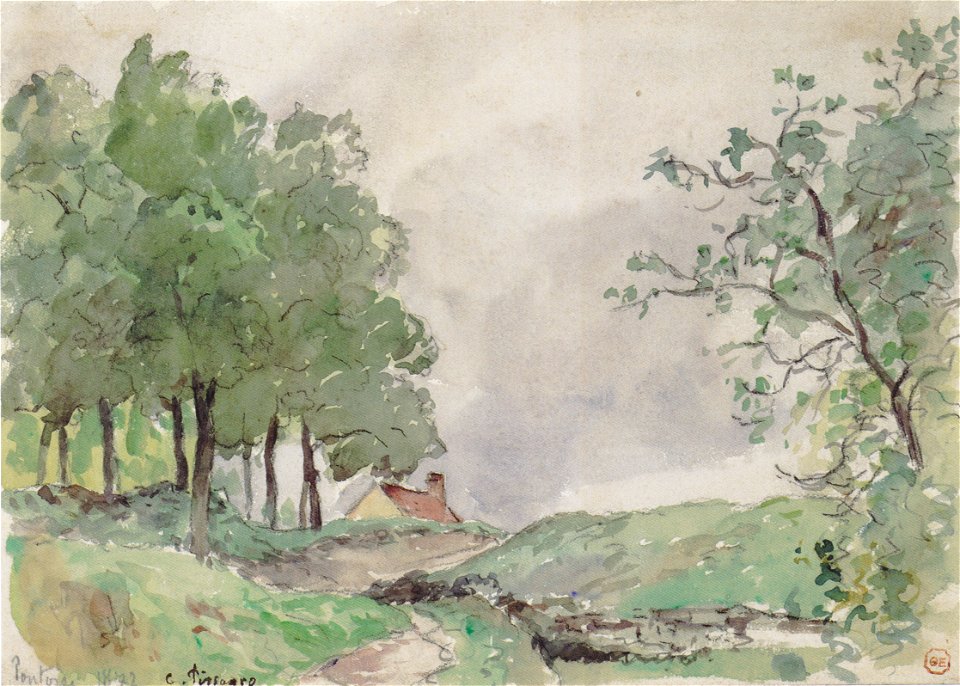 Pissaro - Landschaft bei Pontoise