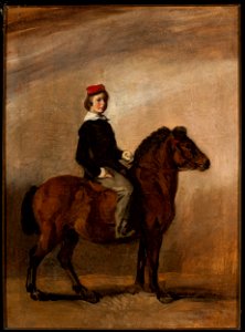 Piotr Michałowski - Artist’s son on a pony - MP 288 MNW - National Museum in Warsaw