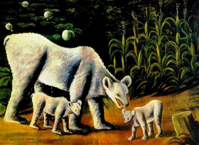 Pirosmani. Bear family