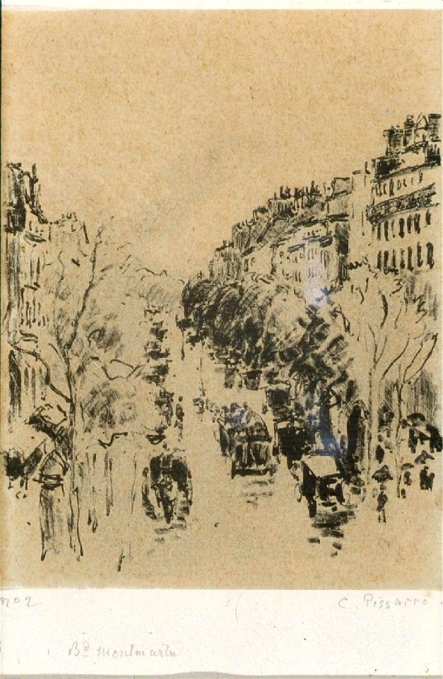 Pissarro - Boulevard Montmartre, 1973.150