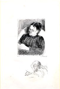 Pissarro - Grand'Mère, WA1952.6.658
