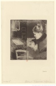 Pissarro - Enfant tétant sa mère, 3e état, btv1b6955135b