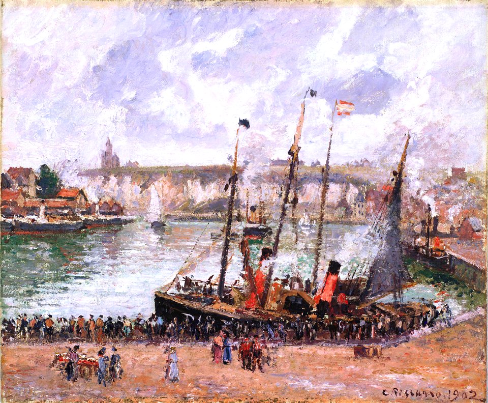 Camille Pissarro - Port de Dieppe