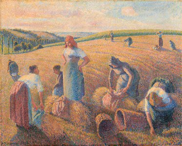Pissarro - Les glaneuses, 1889