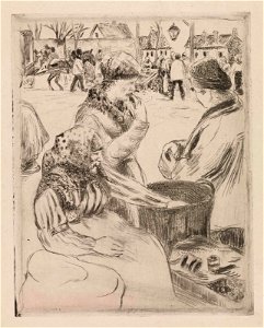 Pissarro - Woman Selling Chestnuts, 60.1459