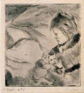 Pissarro - Mother Nursing her Child, 1971.152
