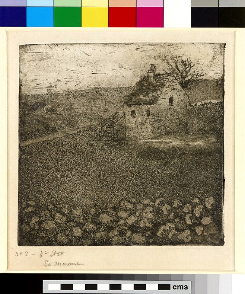 Pissarro - La Masure (The Old Cottage), WA1952.6.515