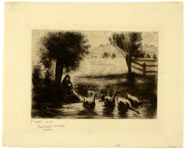 Pissarro - The Geese, 1962.120