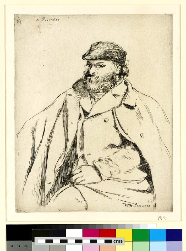 Pissarro - Paul Cézanne, WA1952.6.506