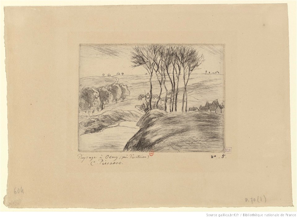 Pissarro - Paysage à Osny, btv1b6955184t