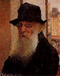 Camille Pissarro - Self-portrait - Tate Britain. Free illustration for personal and commercial use.