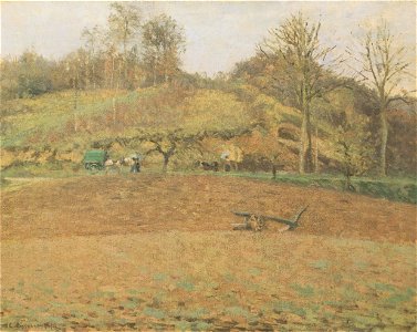 Camille Pissarro - Terres labourèes - 1874