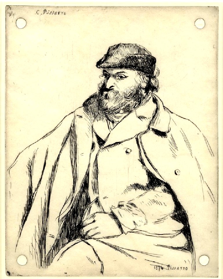 Pissarro - Paul Cézanne, WA1955.54.5