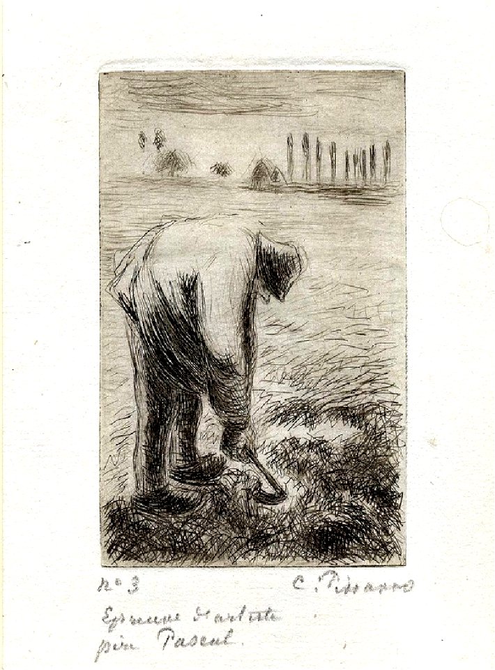 Pissarro - Père Pascal, WA1952.6.597
