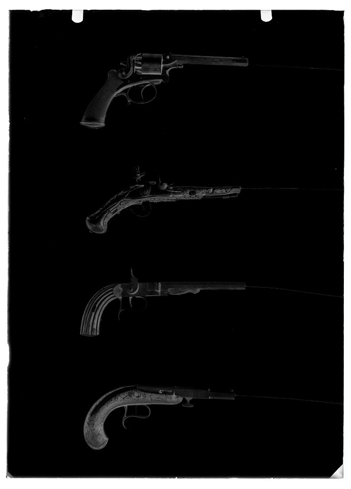 Pistoler - Livrustkammaren - 34541-negative