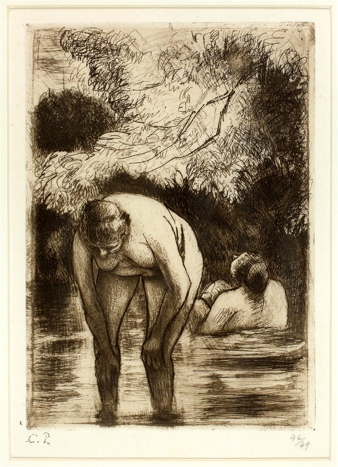 Pissarro - The Two Bathers, 2015.585