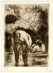 Pissarro - The Two Bathers, 2015.585