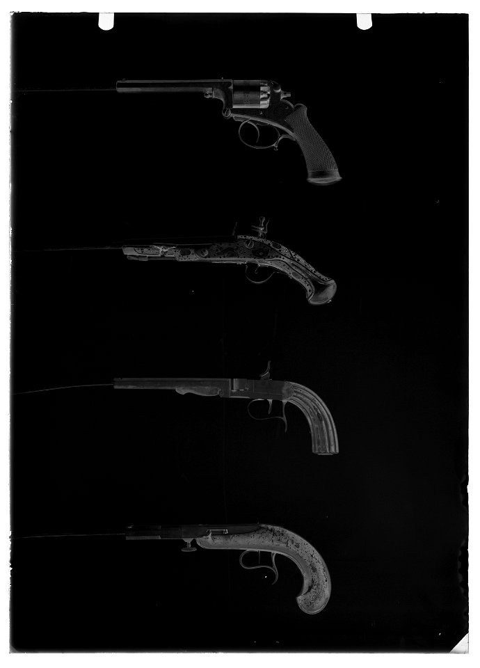 Pistoler - Livrustkammaren - 43099-negative