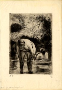 Pissarro - Les Deux Baigneuses, 1949,0411.2632
