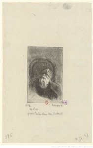 Pissarro - Grand'mère dans son fauteuil, 5e état, btv1b6955189w