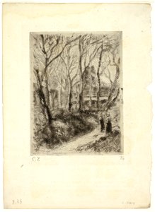 Pissarro - Path at Pontoise, 2007.656