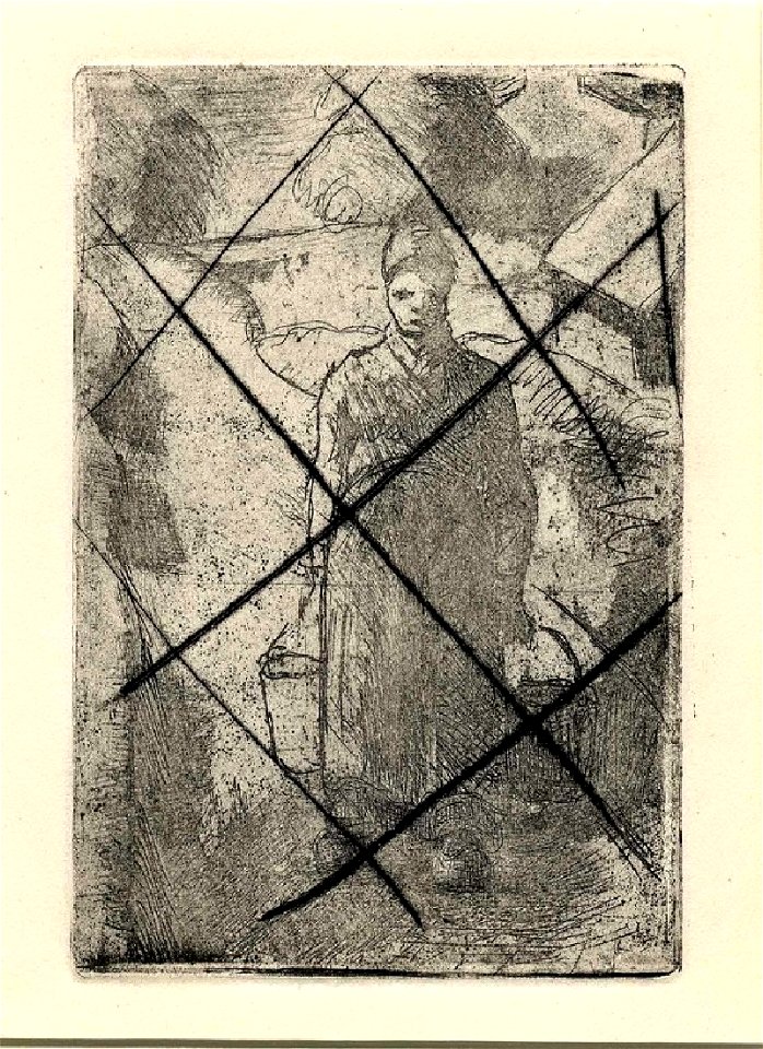 Pissarro - La Paysanne, WA1955.54.71