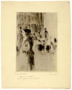 Pissarro - The Maid Shopping, 2007.655
