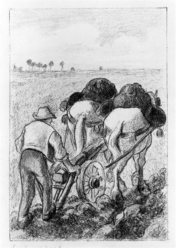 Pissarro - The Plough, 65.1029