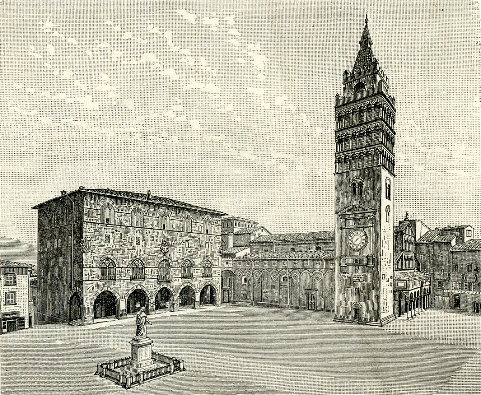 Pistoia piazza della Cattedrale