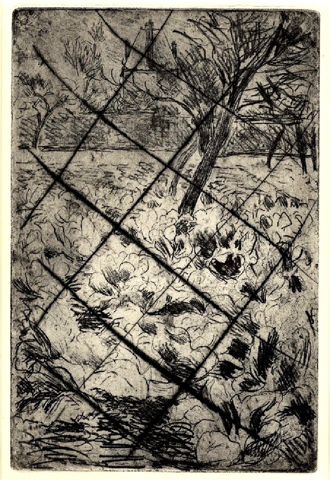 Pissarro - Le Champ de choux, WA1955.54.18