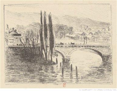 Pissarro - Le Pont Corneille (rive gauche), btv1b6955296c