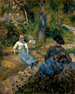 Pissarro - Peasants Resting, 1881